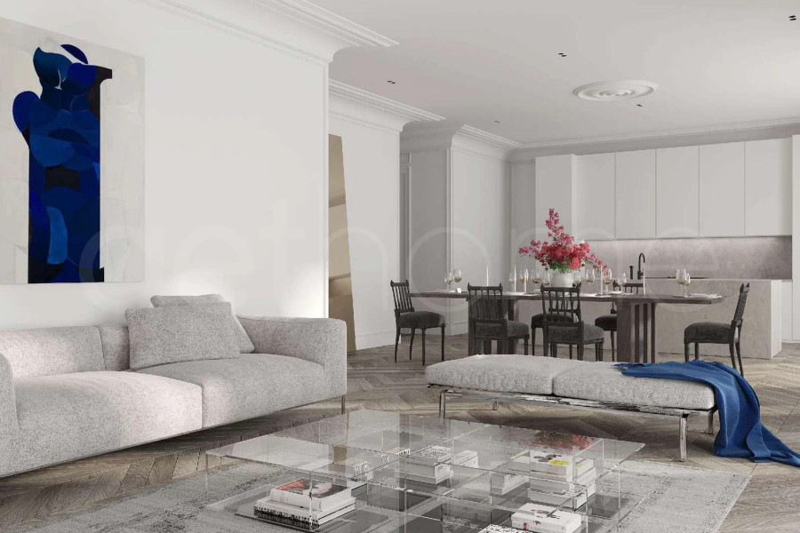 Продажа квартиры площадью 279 м² 2 этаж в Savvin River Residence по адресу Хамовники, Саввинская наб. 13