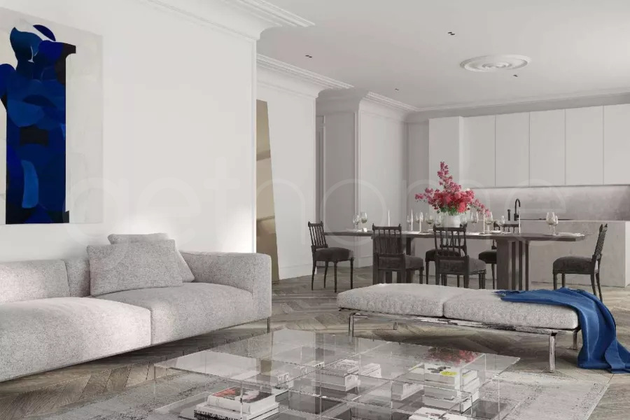 Продажа квартиры площадью 148.4 м² 8 этаж в Savvin River Residence по адресу Хамовники, Саввинская наб. 13